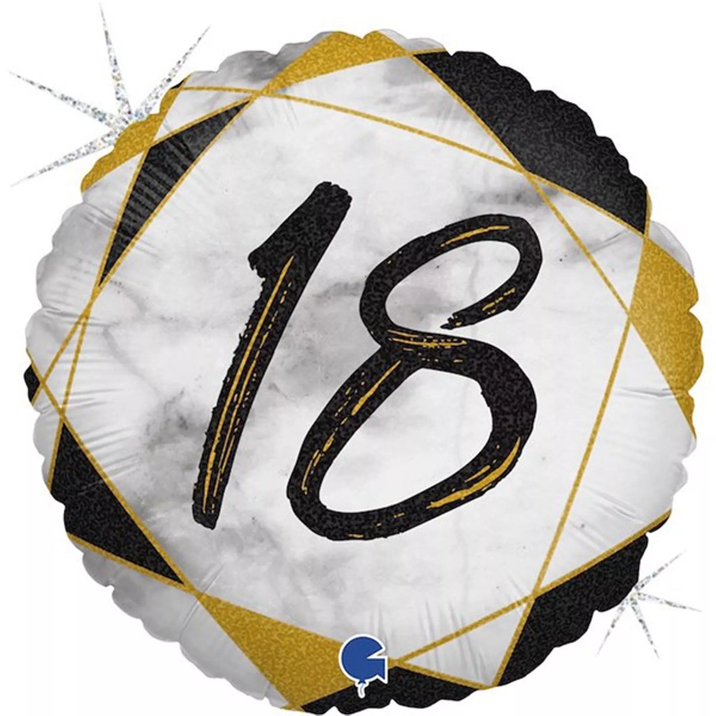 18th Birthday Round Foil Helium Balloon