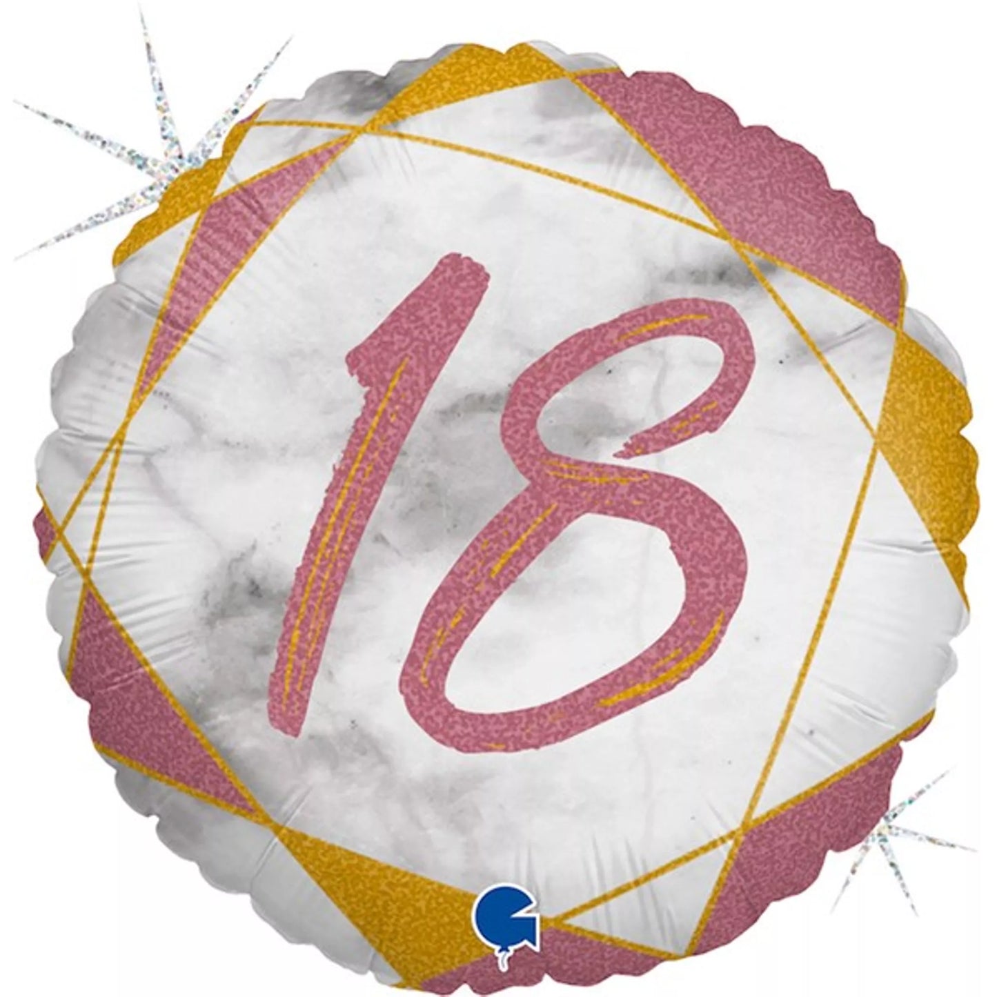 18th Birthday Round Foil Helium Balloon