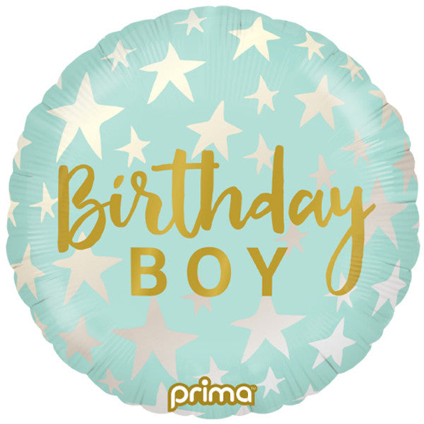 Birthday Boy Foil Helium Balloon (choice of designs)