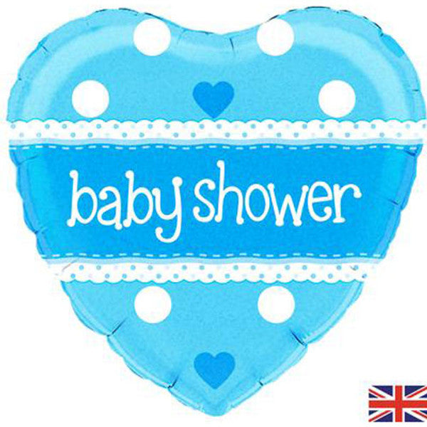 Blue Baby Shower Foil Helium Balloon
