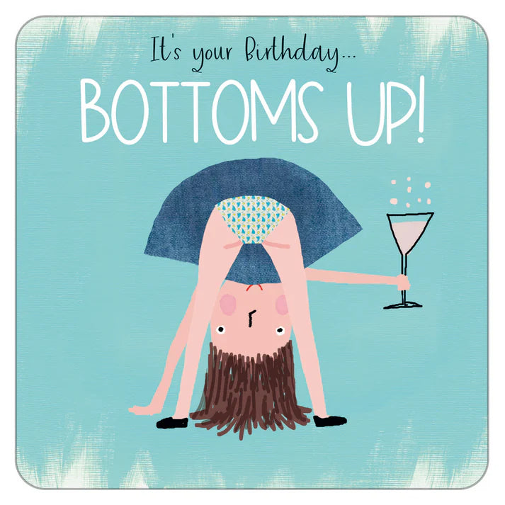 Female "Bottom's Up!" Cards (choice of designs)