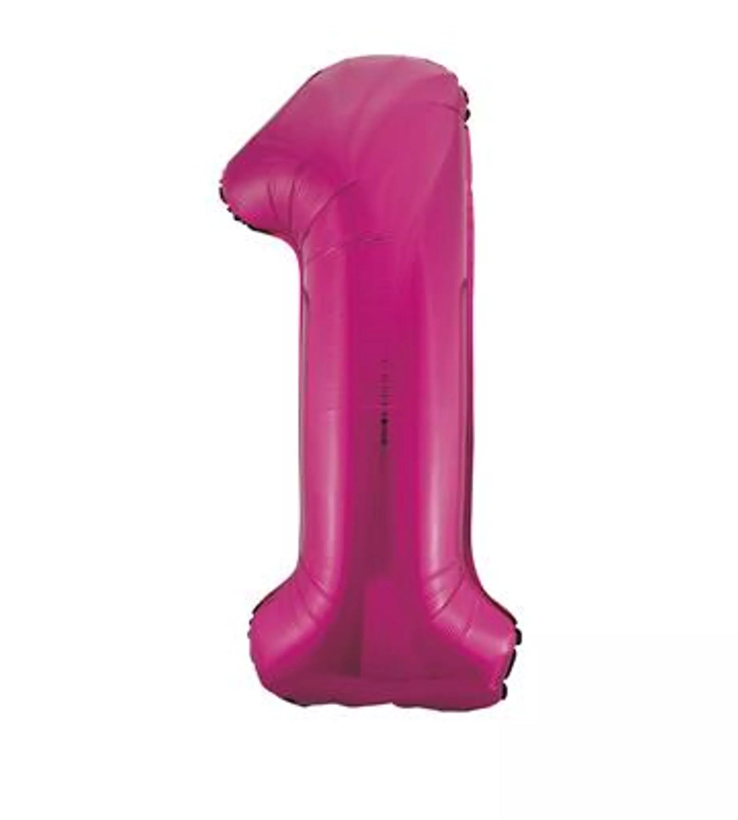 34" Foil Number Balloon (choice of colours)