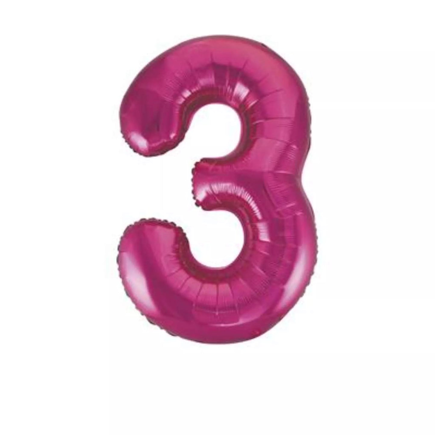 34" Foil Number Balloon (choice of colours)
