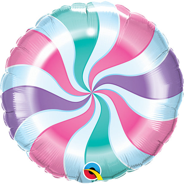 Round colourful Foil Helium Balloon