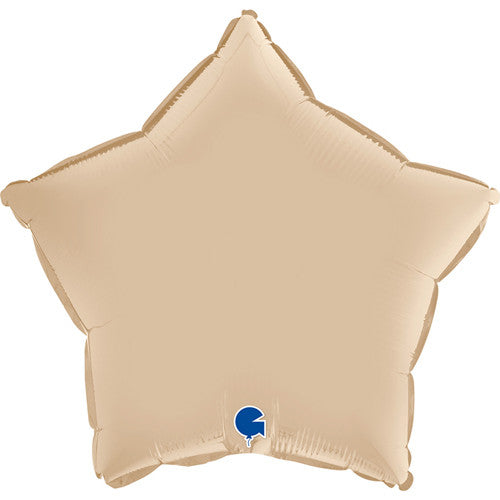 Plain/Personalised star shaped helium balloons