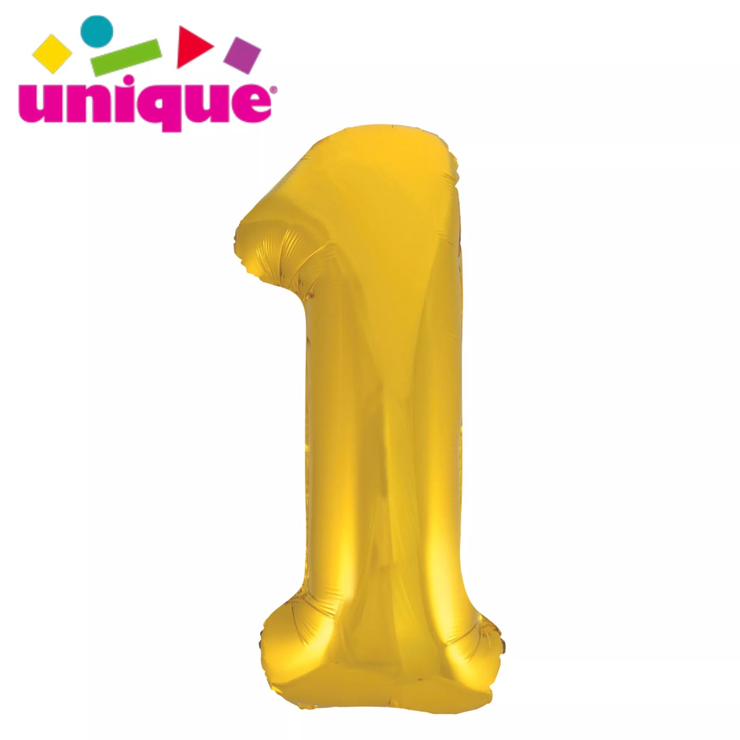 34" Foil Number Balloon (choice of colours)