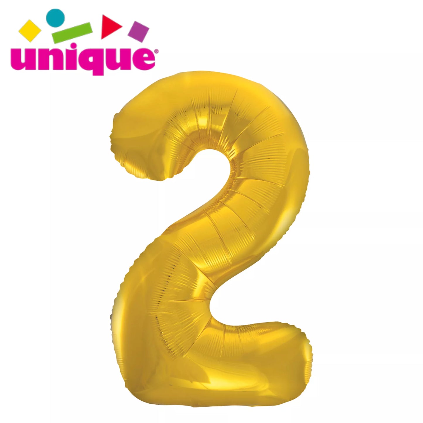 34" Foil Number Balloon (choice of colours)