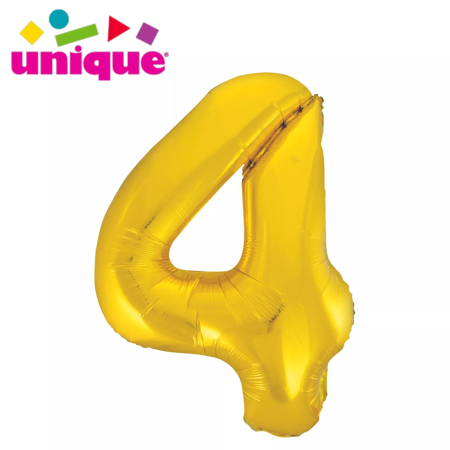 34" Foil Number Balloon (choice of colours)