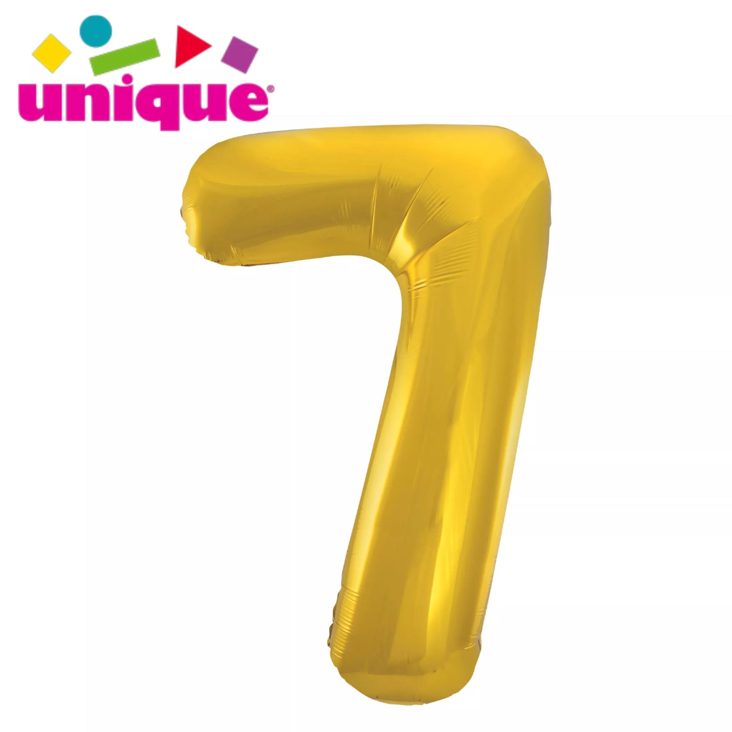 34" Foil Number Balloon (choice of colours)