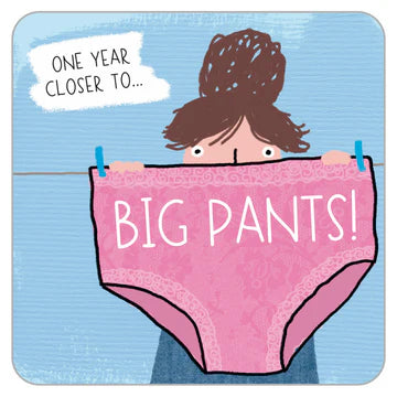 Female "Bottom's Up!" Cards (choice of designs)
