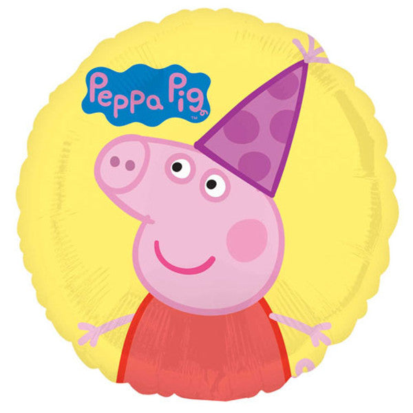 Peppa Pig Happy Birthday Foil Helium Balloon