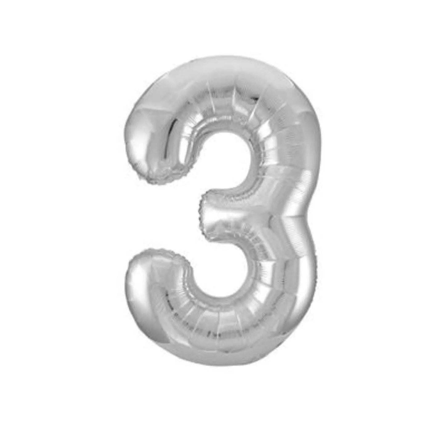 34" Foil Number Balloon (choice of colours)