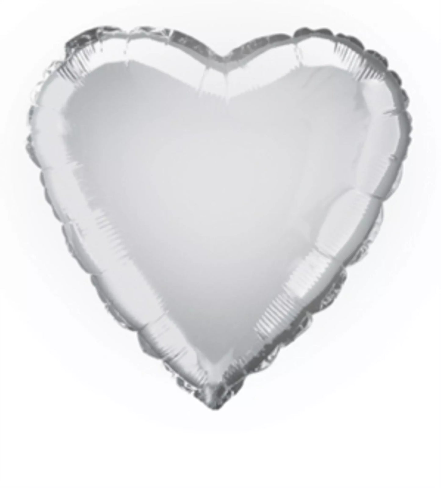 Heart shaped 18" foil balloons
