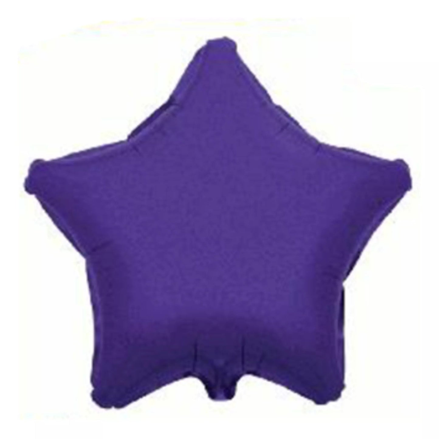 Star shaped foil balloons