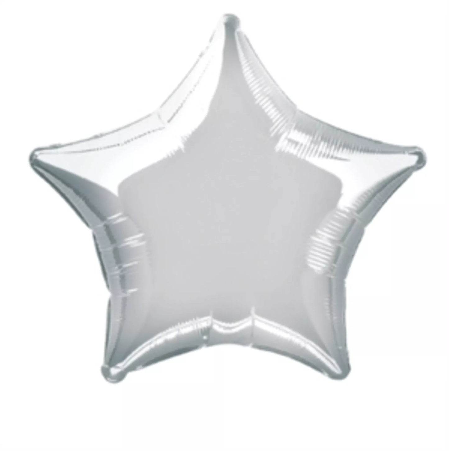 Star shaped foil balloons