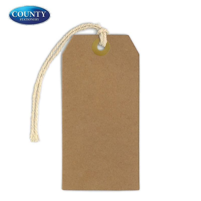 Tie on labels pack of 10 (choice of colours)