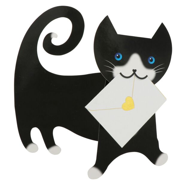 Special Delivery Card Tommo Cat 3D
