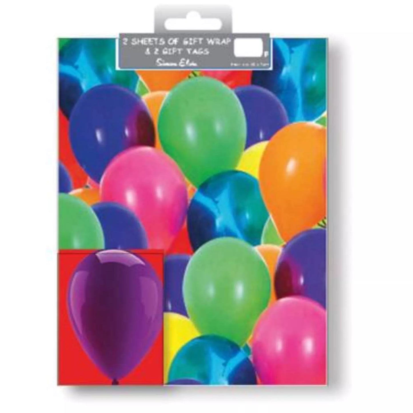 2 Sheets of Gift Wrap & 2 Tags (choice of designs)