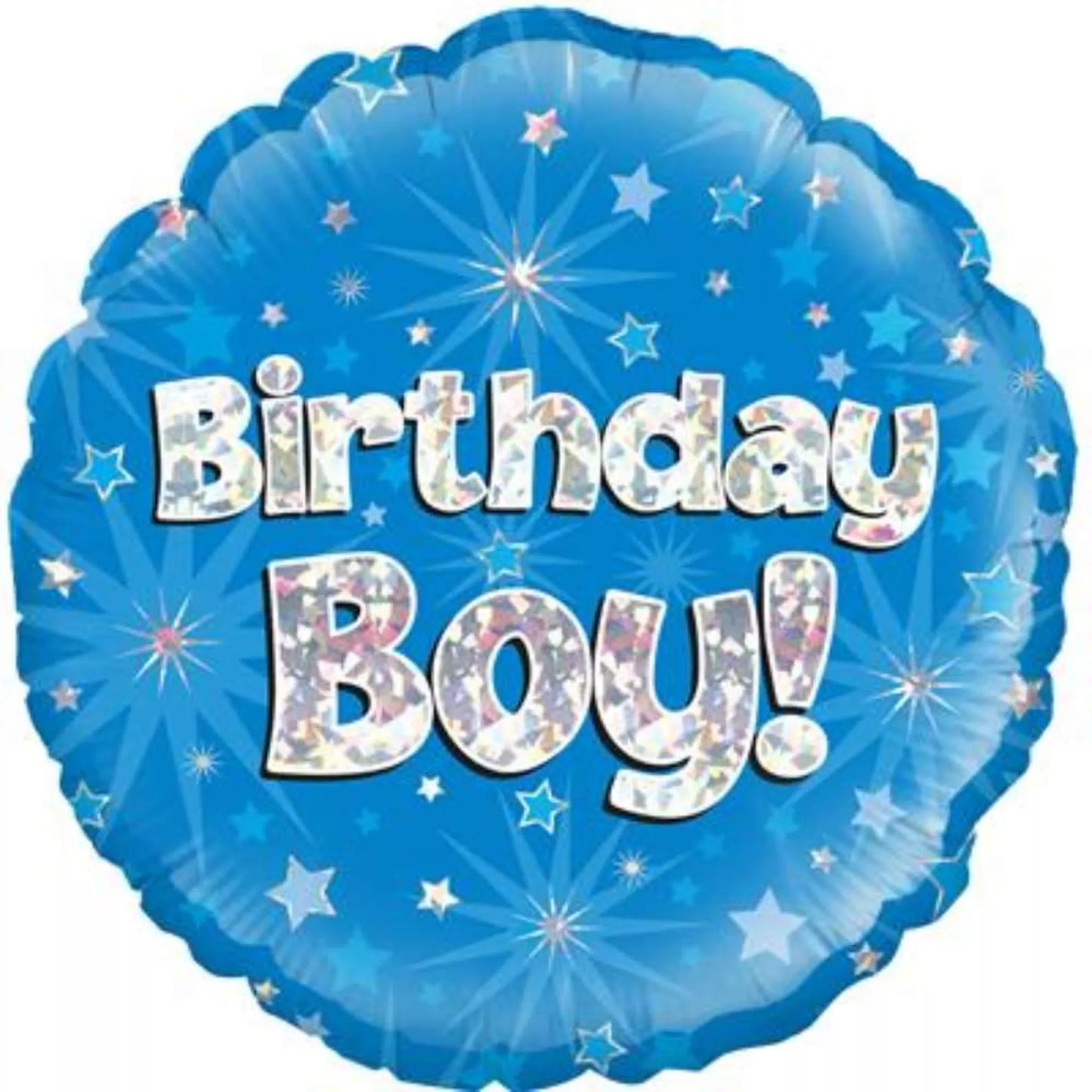 Birthday Boy Foil Helium Balloon (choice of designs)