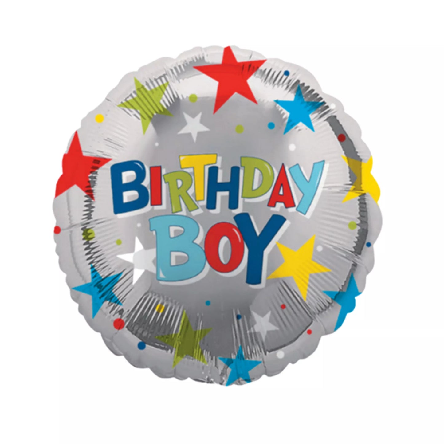 Birthday Boy Foil Helium Balloon (choice of designs)