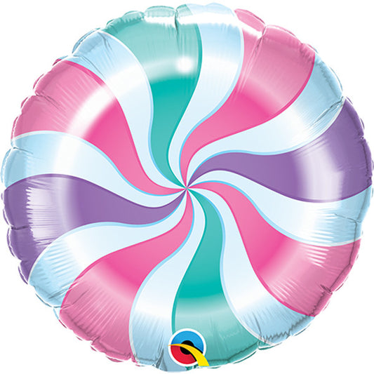 Round colourful Foil Helium Balloon