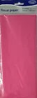 Tissue Paper pack of 10 sheets of one colour