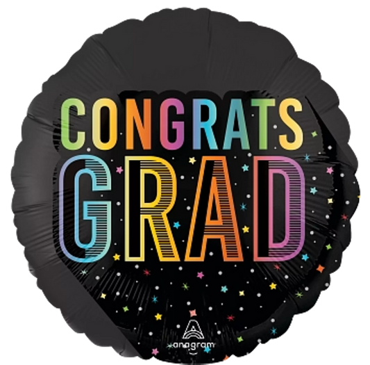 Congrats Grad Foil Helium Balloon