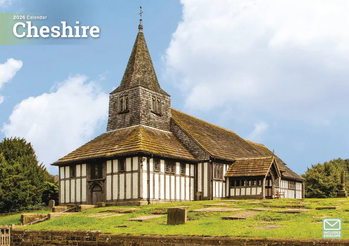 Cheshire A4 2026 Calendar