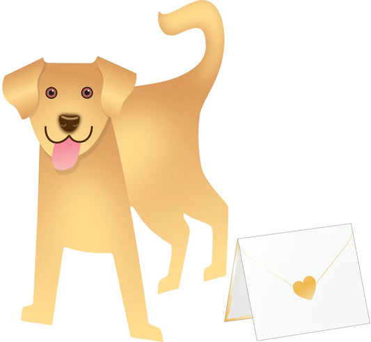 Special Delivery Card Biscuit the Dog 3D