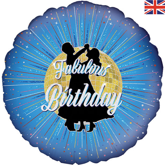 Fabulous Birthday Foil Helium Balloon