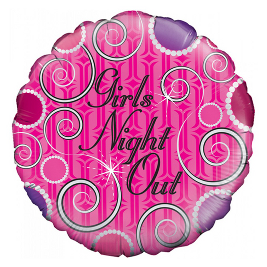 Girls Night Out Foil Helium Balloon