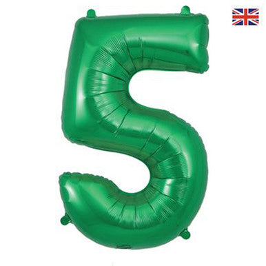 34" Foil Number Balloon (choice of colours)