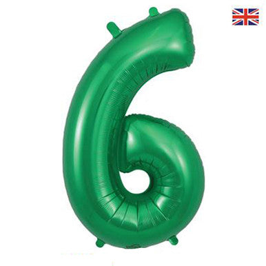 34" Foil Number Balloon (choice of colours)
