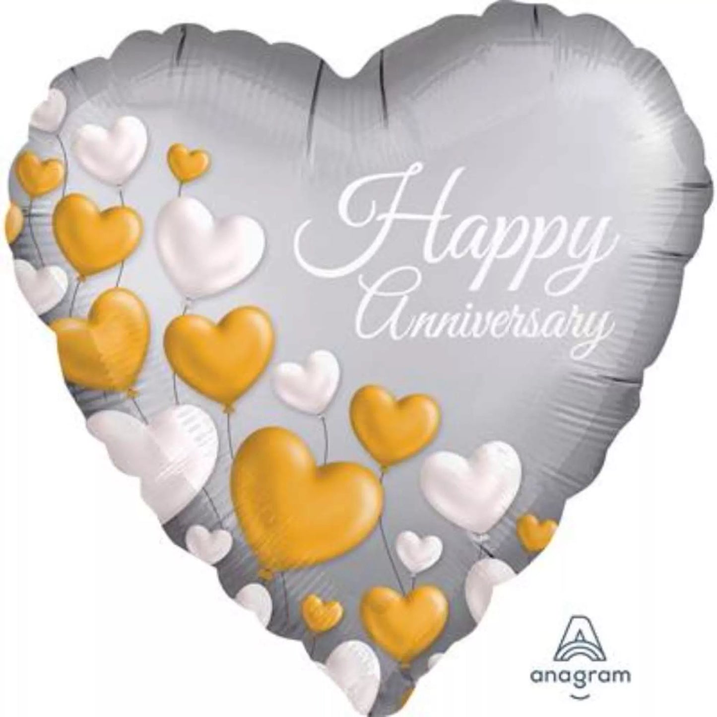 Happy Anniversary Foil Helium Balloon