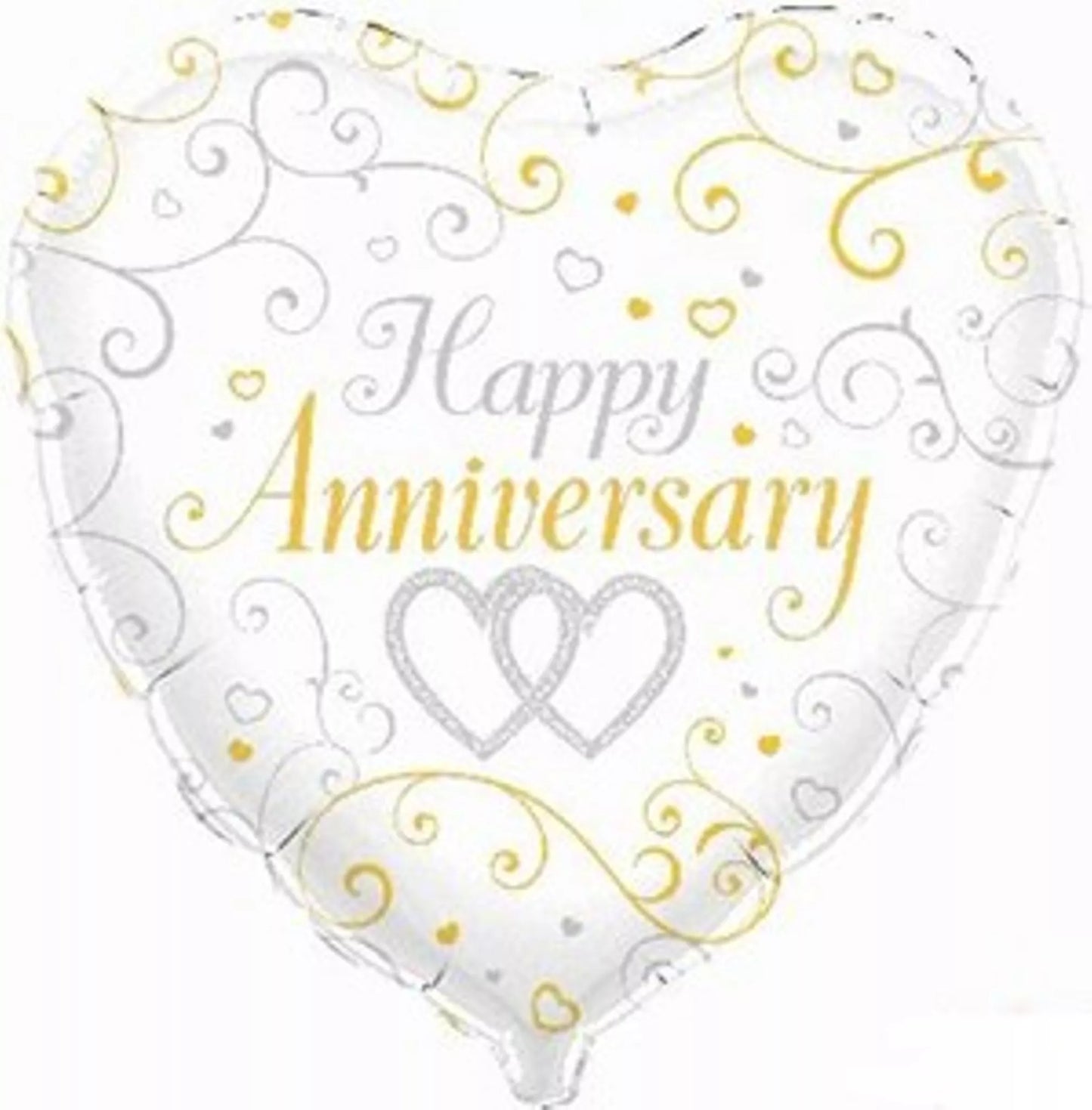 Happy Anniversary Foil Helium Balloon
