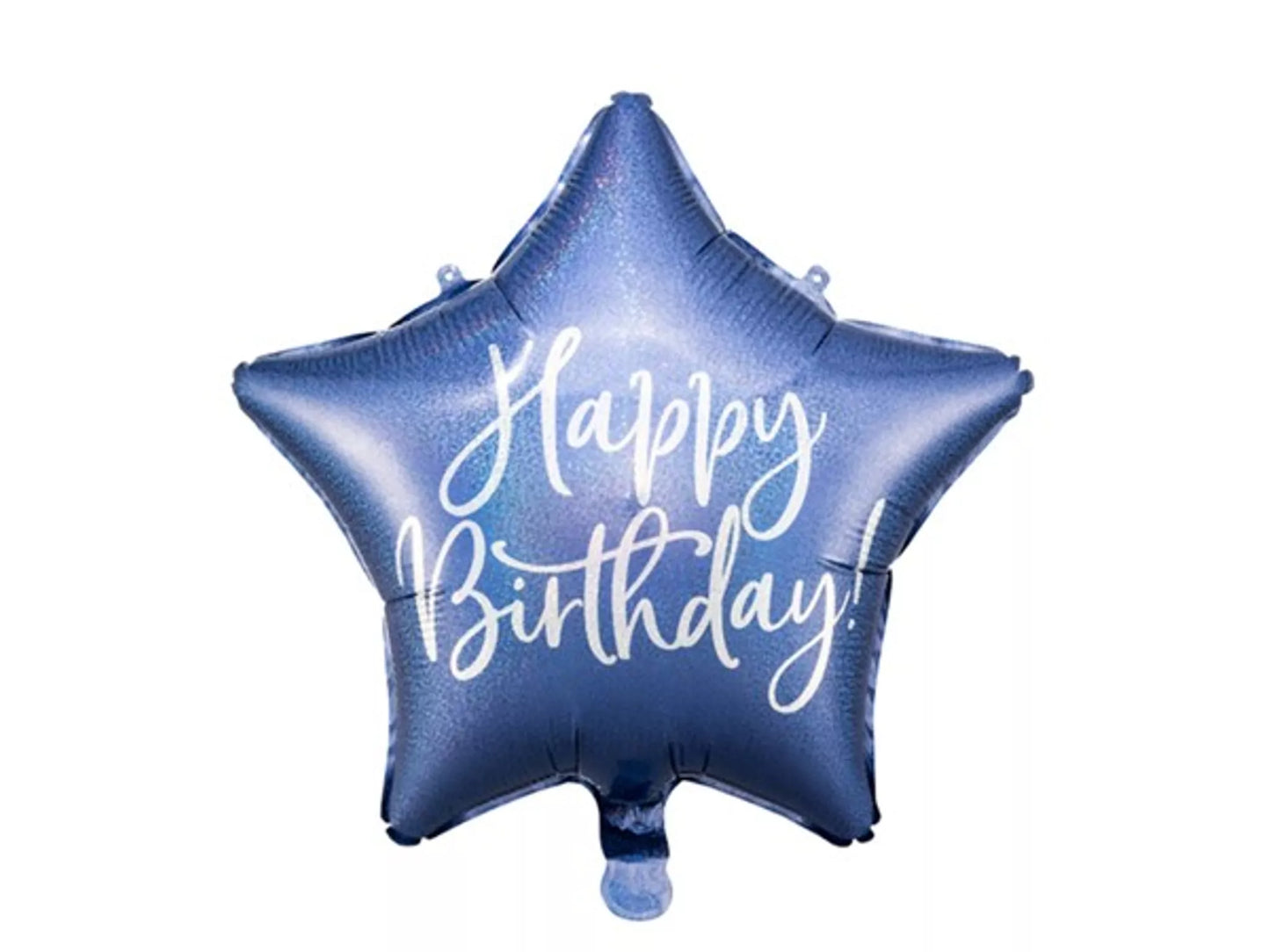 Happy Birthday Star Balloon (choice of colours)