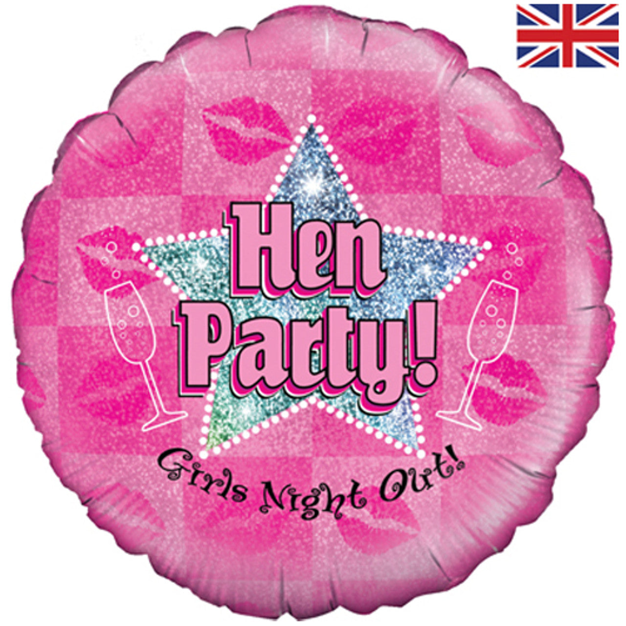 Hen Party Girls Night Out Foil Helium Balloon