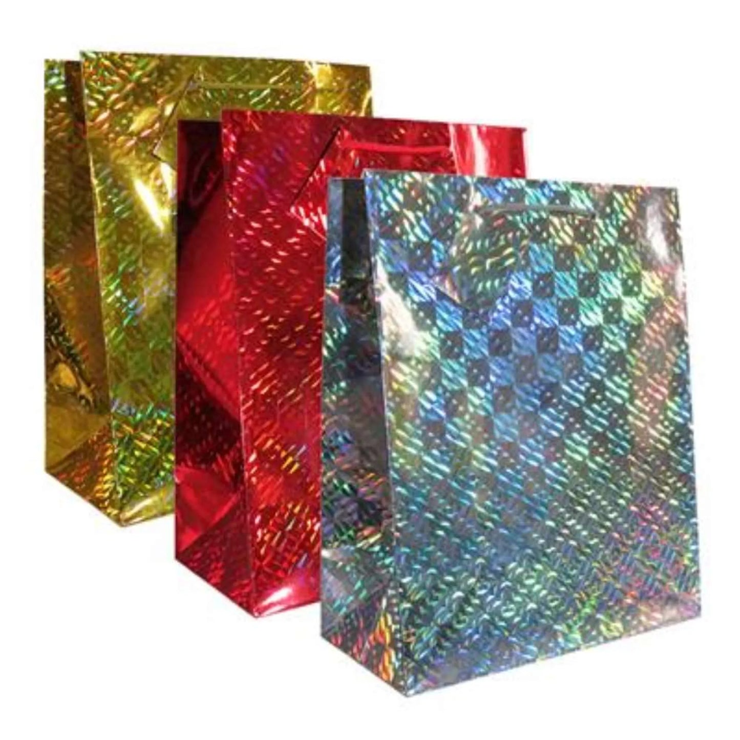 Small Holographic gift bags