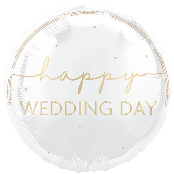 Wedding Foil Helium Balloon (choice of designs)