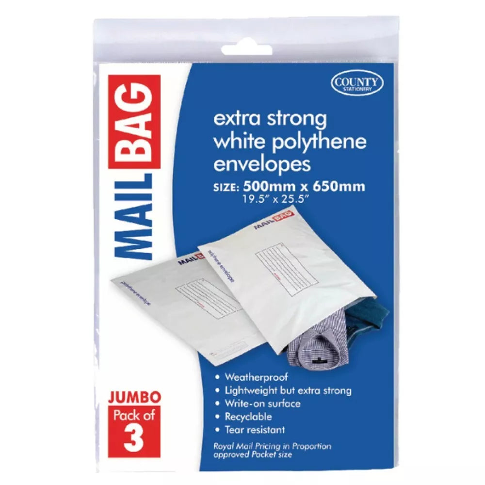 Mail Bags Extra Strong polythene envelopes