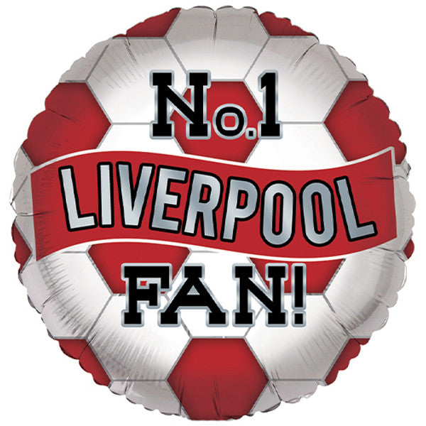 No 1 Liverpool Fan Helium Balloon
