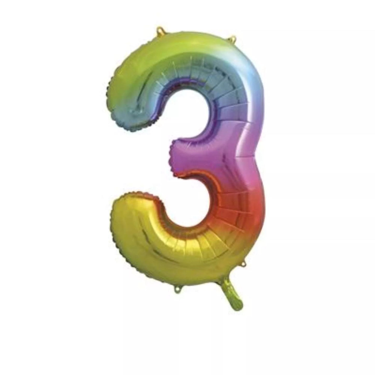 34" Foil Number Balloon (choice of colours)
