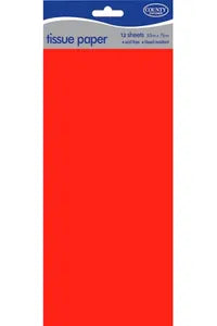 Tissue Paper pack of 10 sheets of one colour