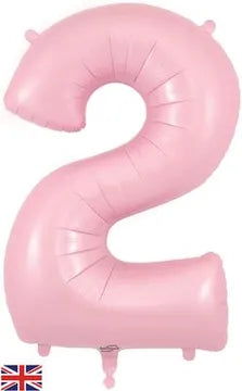 34" Foil Number Balloon (choice of colours)
