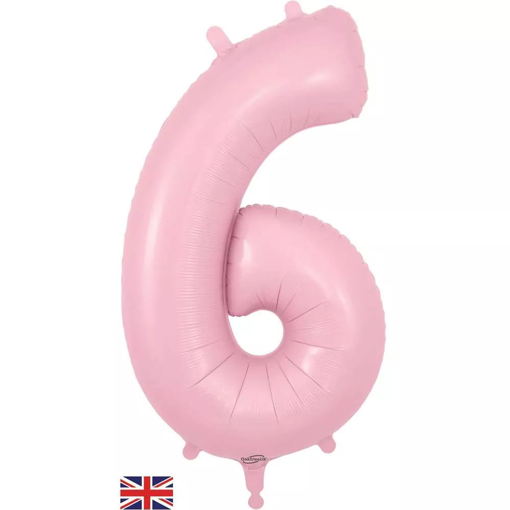 34" Foil Number Balloon (choice of colours)