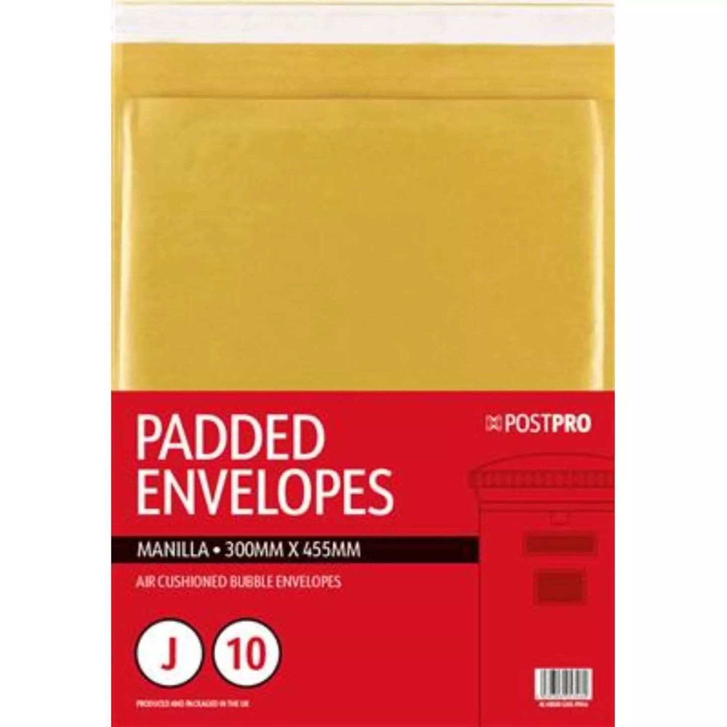 Jiffy/Padded/Bubble envelopes Manilla pack of 10