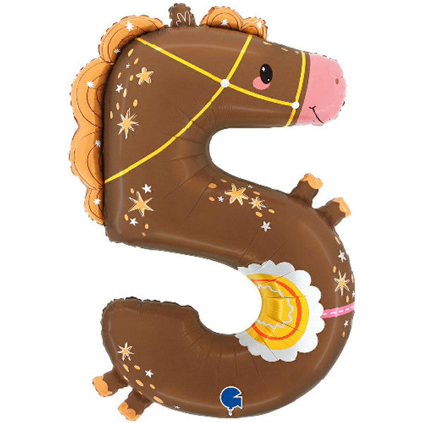 Giant Number Animal Number Balloon 1-6