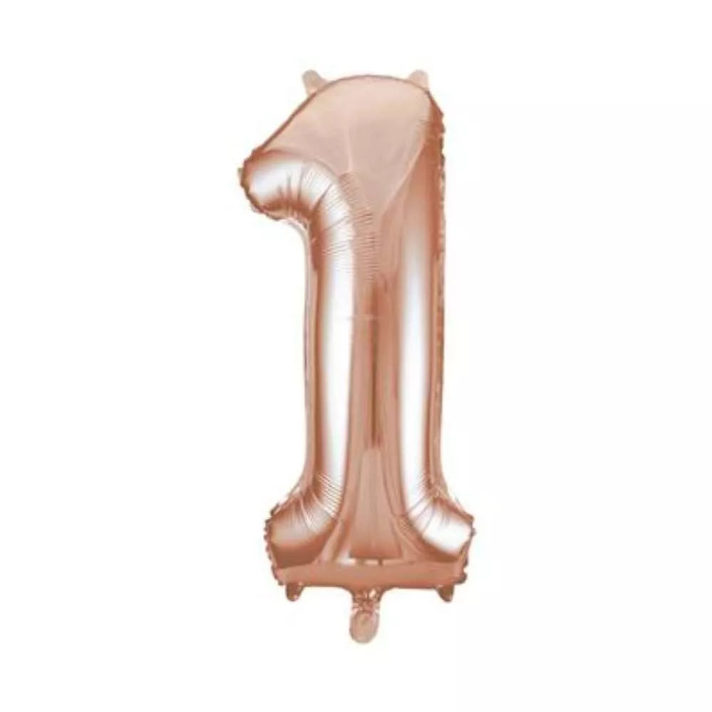 34" Foil Number Balloon (choice of colours)