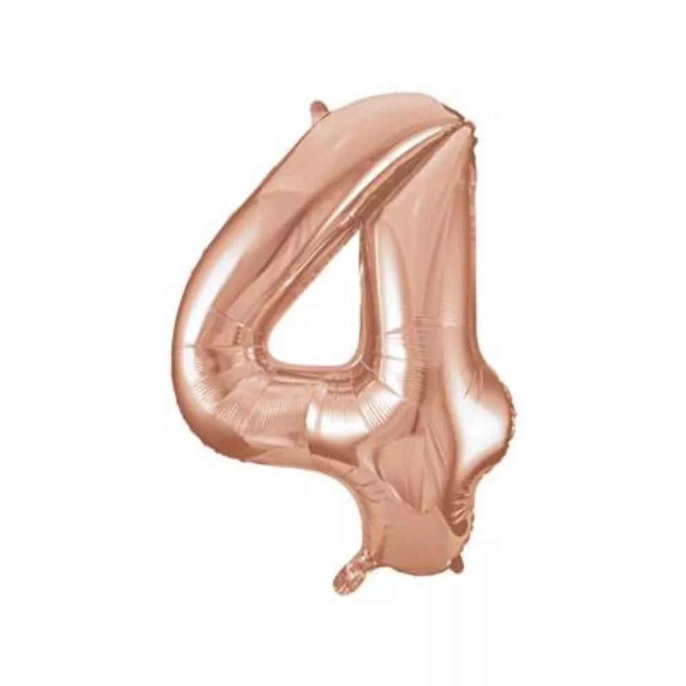 34" Foil Number Balloon (choice of colours)