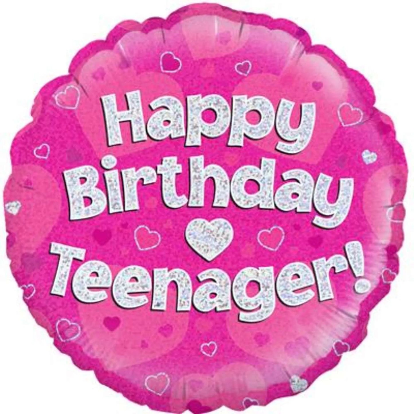 13th Birthday Round Foil Helium Balloon
